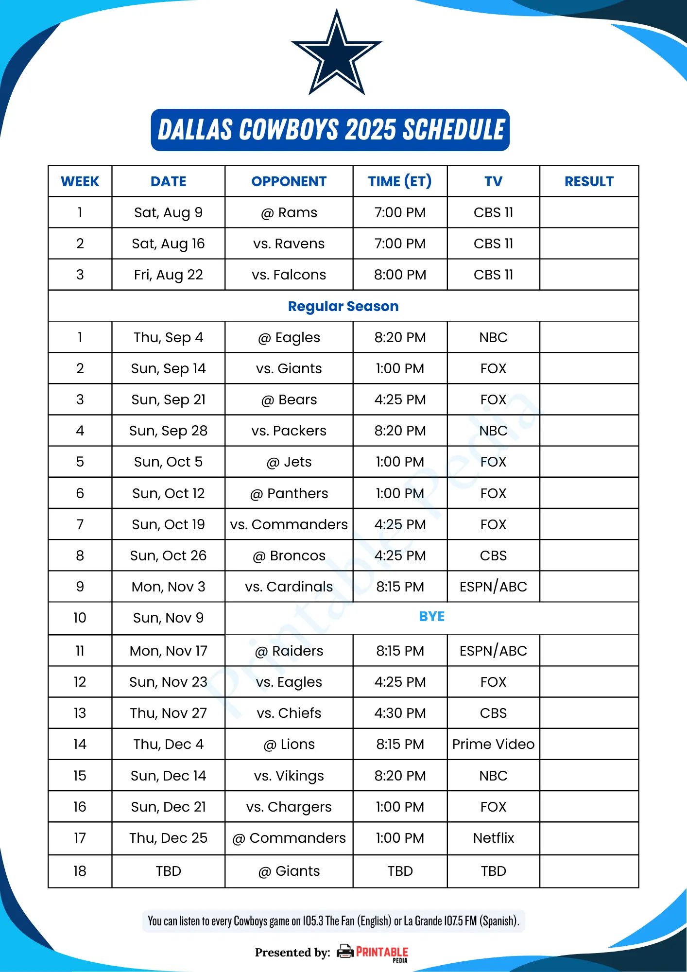 Dallas Cowboys Schedule: 2023 Season Insights