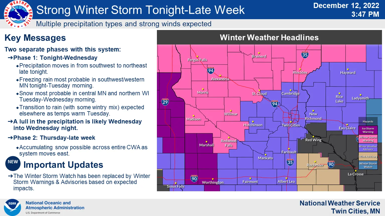 Current Winter Storm Warnings and Their Impact