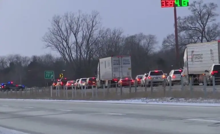 A Devastating 100 Car Pile Up on Michigan Highway
