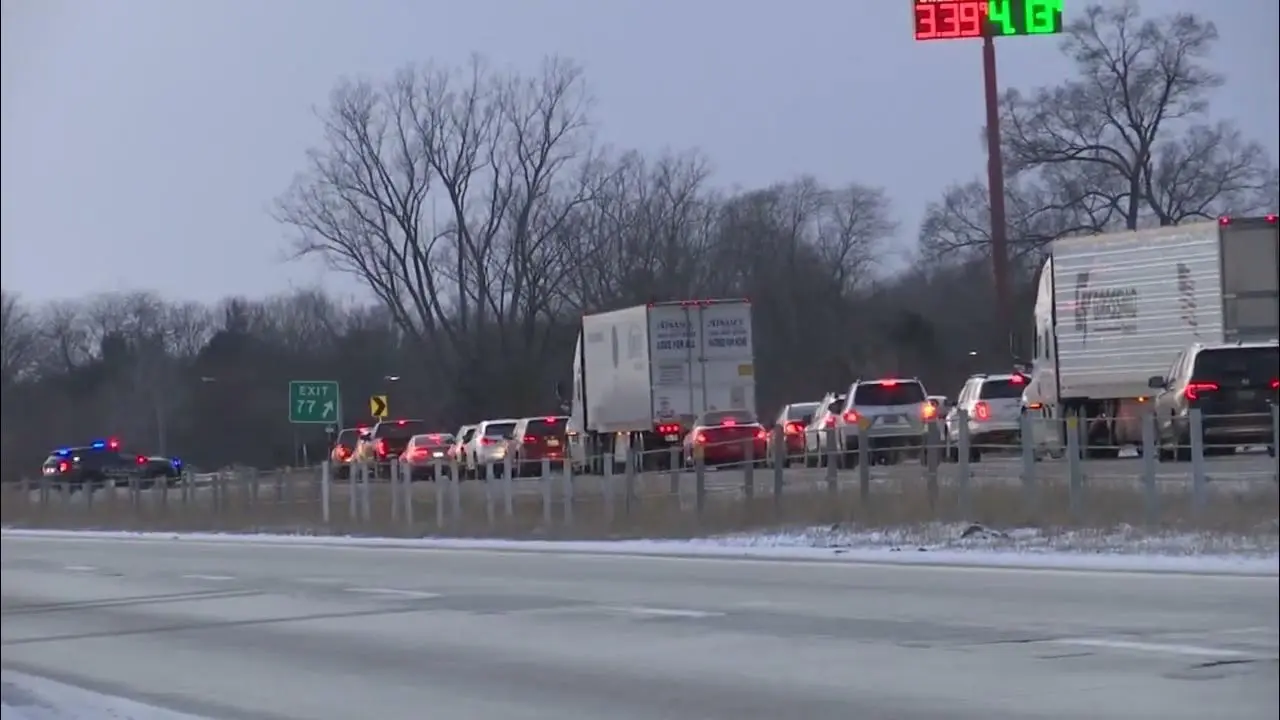 A Devastating 100 Car Pile Up on Michigan Highway