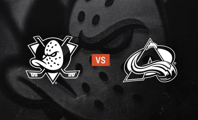 Ducks vs Avalanche: A Thrilling NHL Showdown