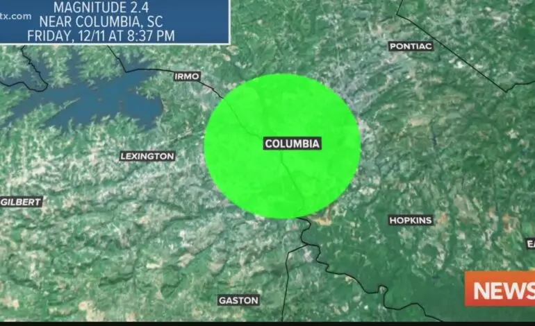 Recent Earthquake Events Shake Columbia, SC: What You Need to Know