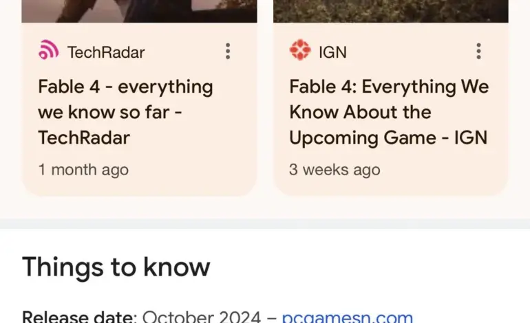 Everything You Need to Know About the Fable Release Date