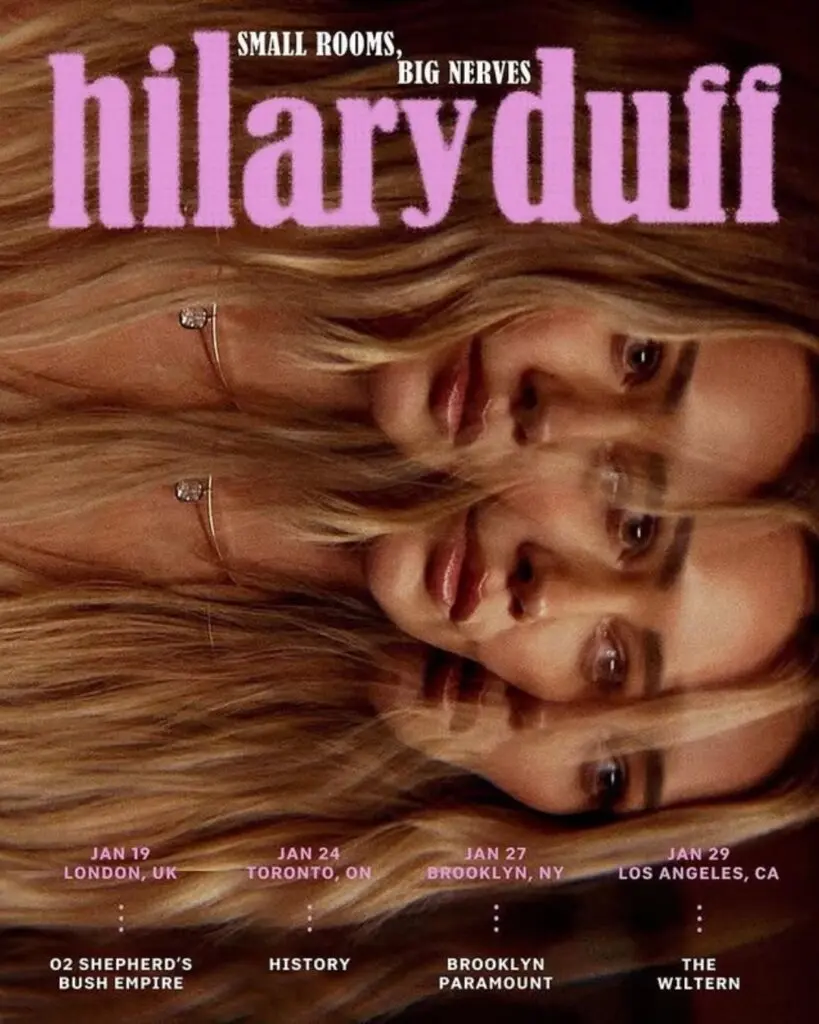Hilary Duff Announces Exciting World Tour for Fans in 2023