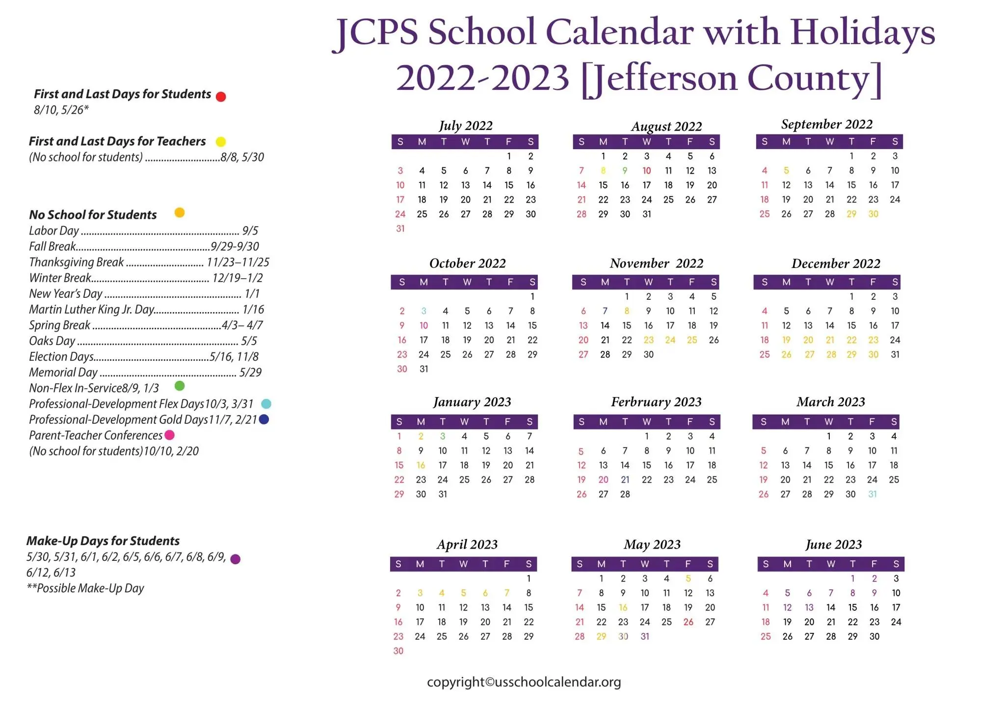 Current Updates from JCPS Schools Today