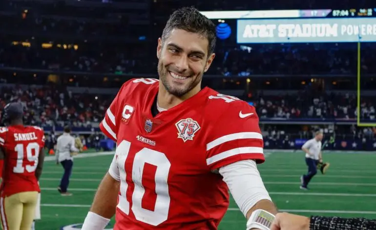 The Journey of Jimmy Garoppolo in the NFL