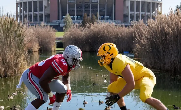 The Fierce Competition: MI State vs Oregon in College Football