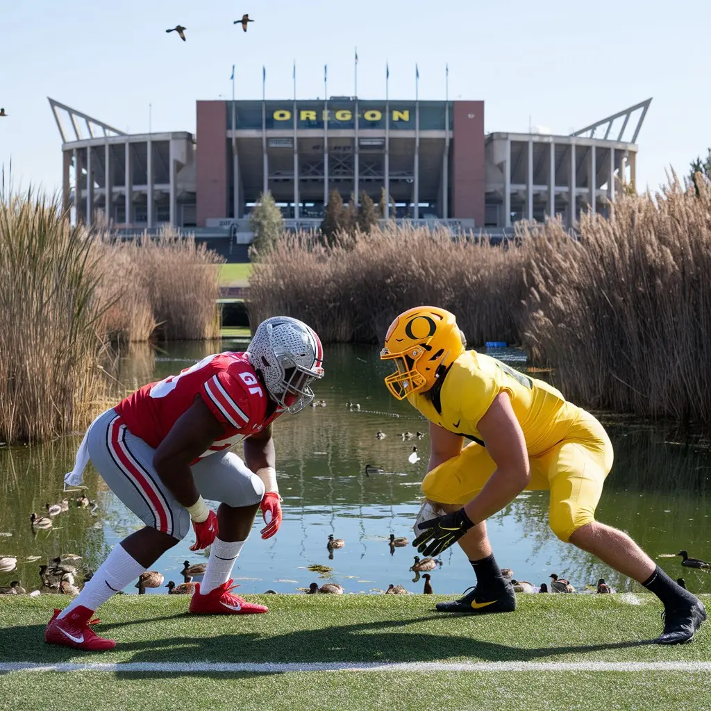 The Fierce Competition: MI State vs Oregon in College Football