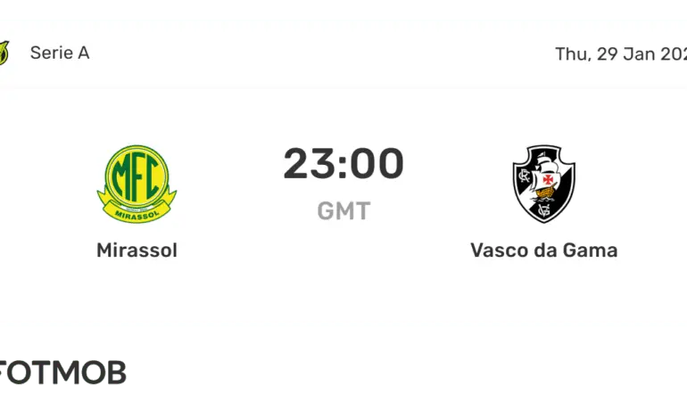 Mirassol vs Vasco da Gama: A Key Encounter in Brazilian Football