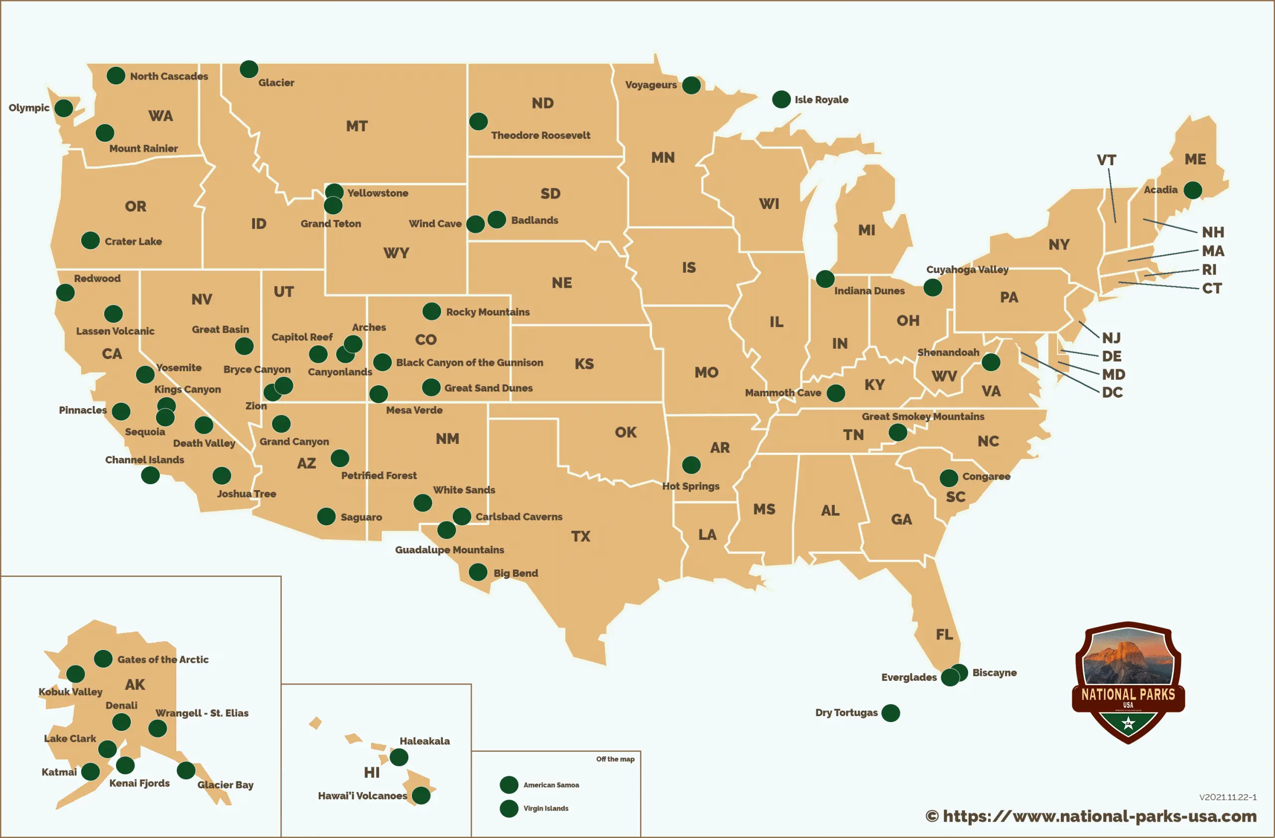 Discovering the National Parks of the USA