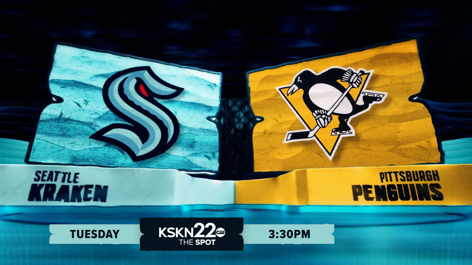 Penguins vs Kraken: A Clash on Ice