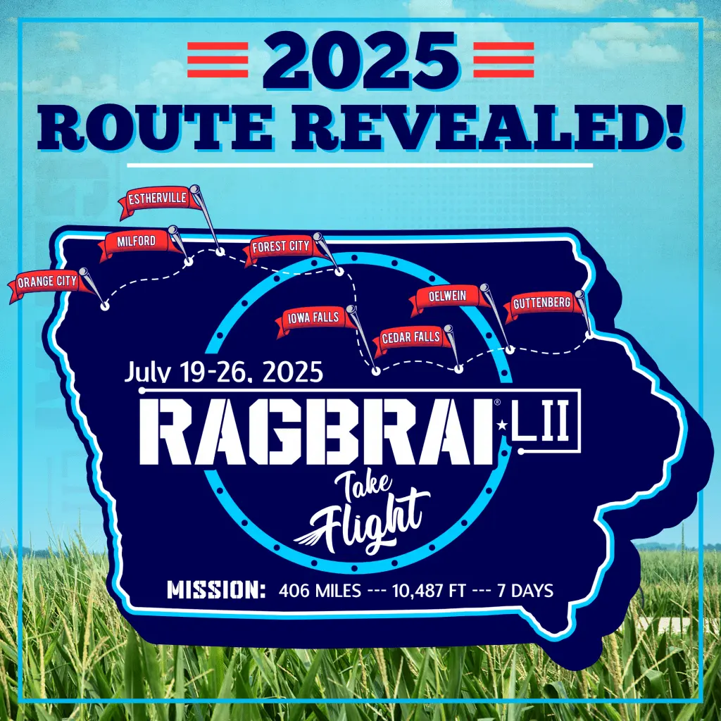 RAGBRAI 2026 Route: What to Expect