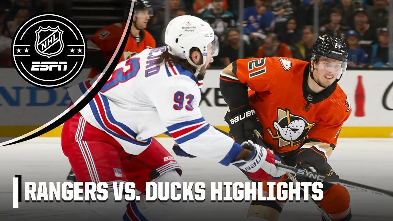 Rangers vs Ducks: Game Recap and Insights