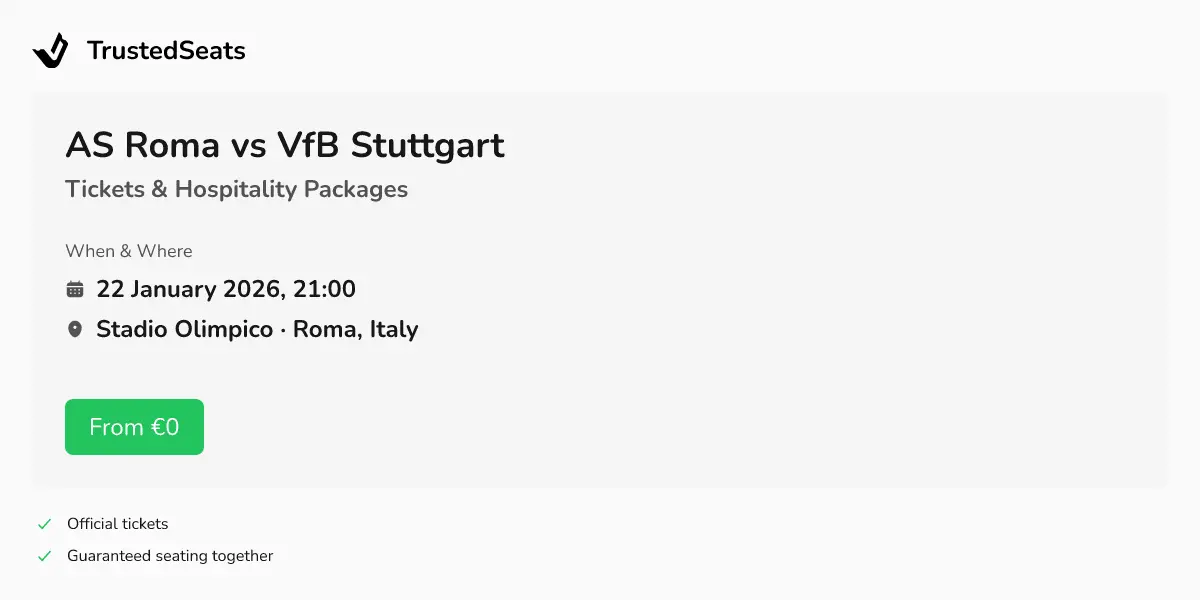 Roma vs VfB Stuttgart: What to Expect in Upcoming Clash