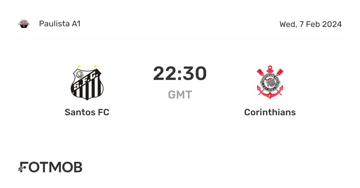 The Intense Rivalry of Santos vs Corinthians
