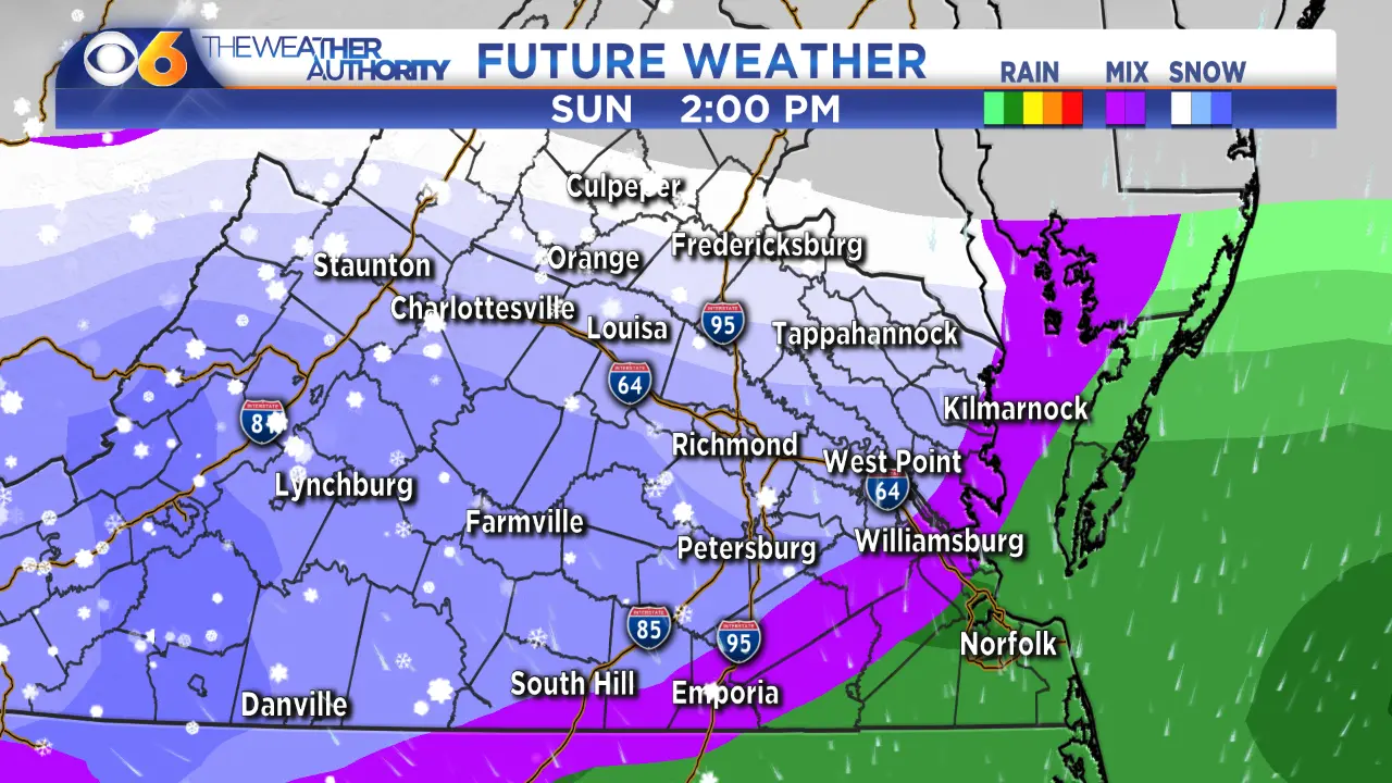 Severe Snow Storm Hits Virginia, Disrupting Daily Life