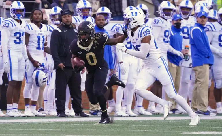 The Wake Forest vs Duke Rivalry: A College Football Showdown