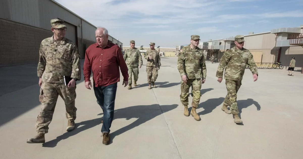 Governor Walz’s New Initiatives for the National Guard