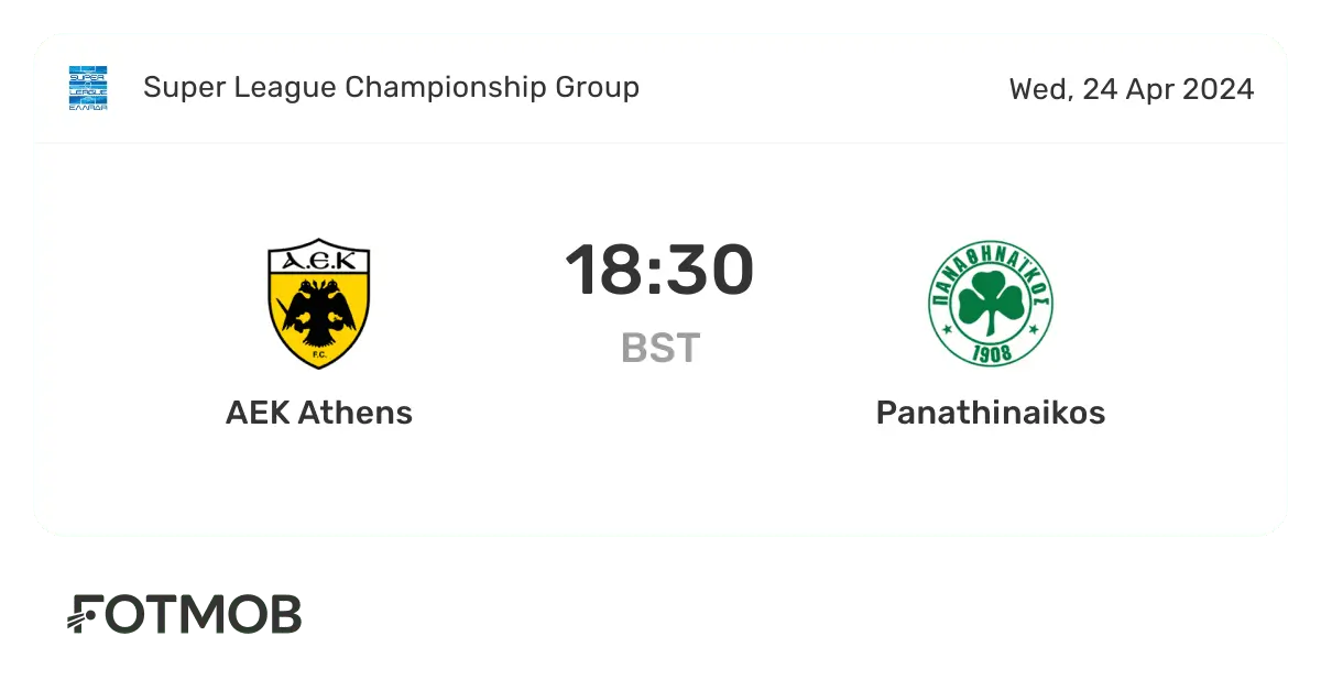 AEK Athens vs Olympiacos: The Ultimate Greek Football Showdown