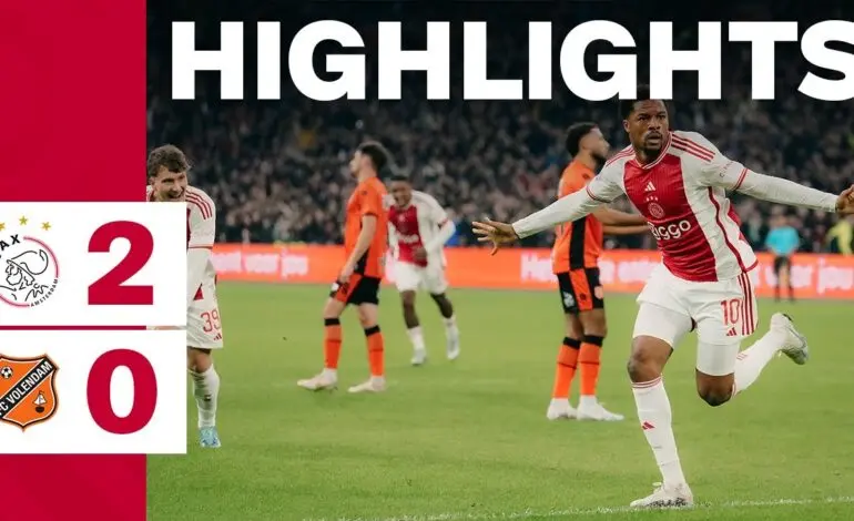 Ajax vs FC Volendam: A Clash of Dutch Football Giants