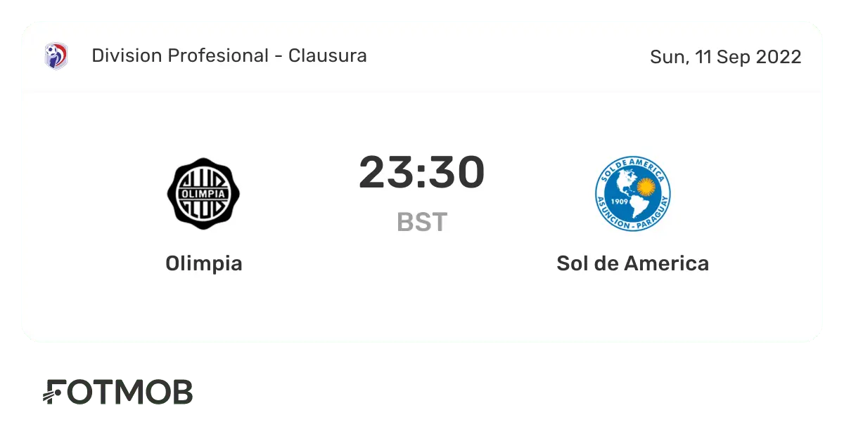 America vs Olimpía: A Classic Football Rivalry