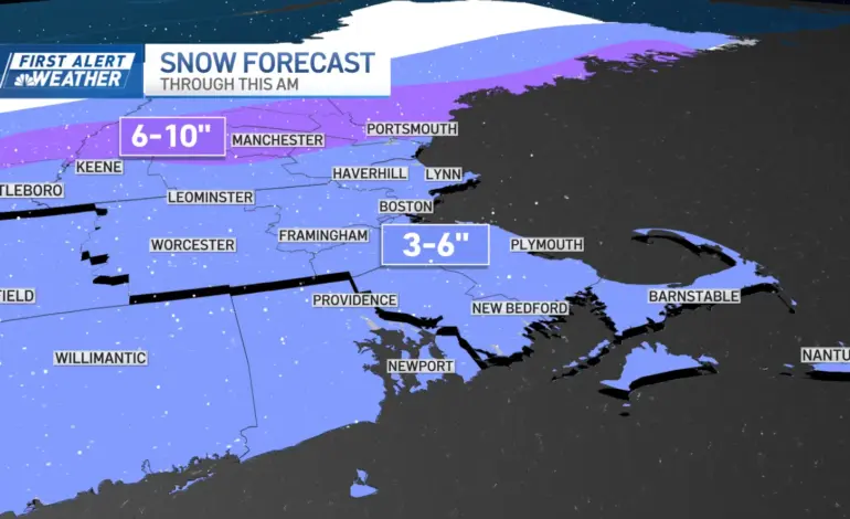 Boston Weather Snow Forecast: What to Expect This Winter