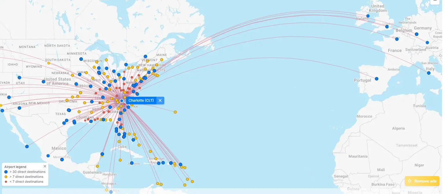Understanding CLT Flights: Travel Options from Charlotte Douglas