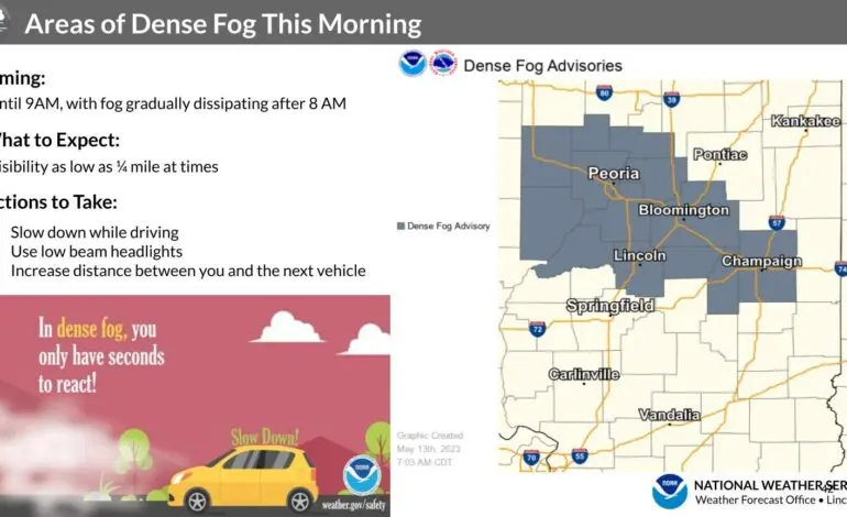 Understanding the Dense Fog Advisory and Its Importance