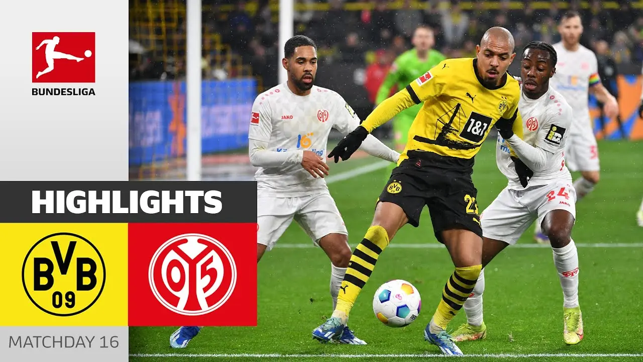 Exciting Encounter: Dortmund vs Mainz – Match Recap