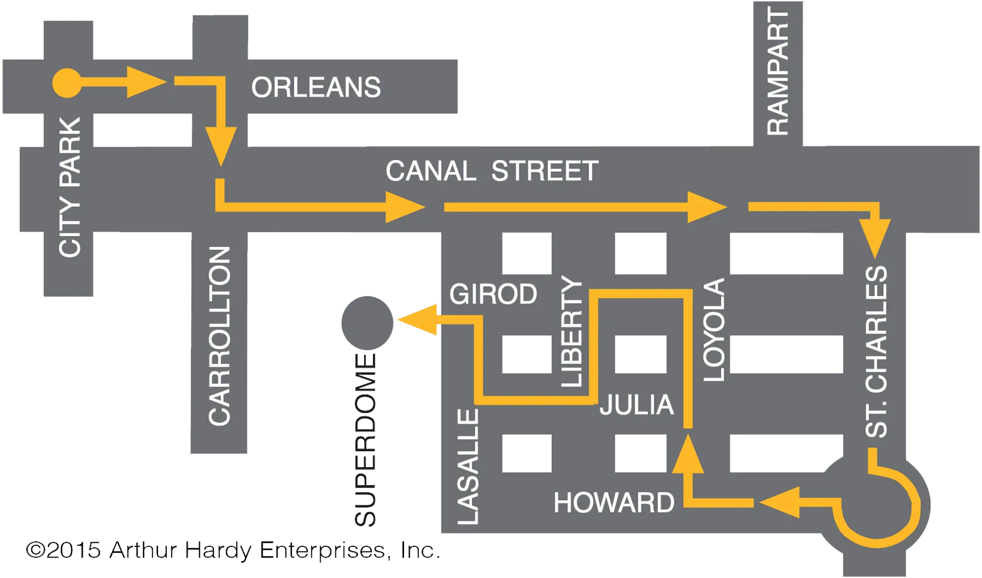 Discover the Endymion Parade Route for 2023
