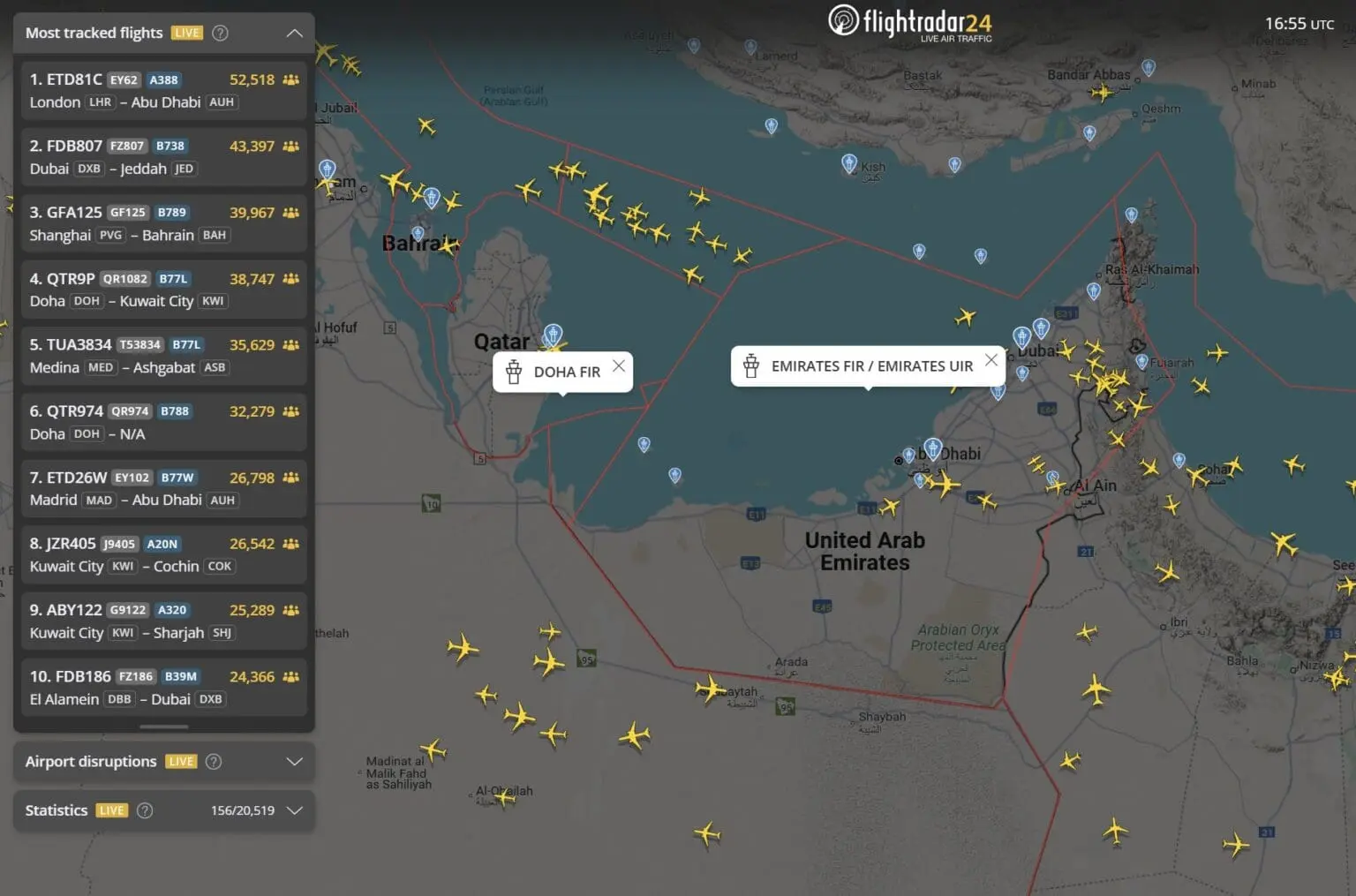 Impact of FAA Airspace Closure in El Paso