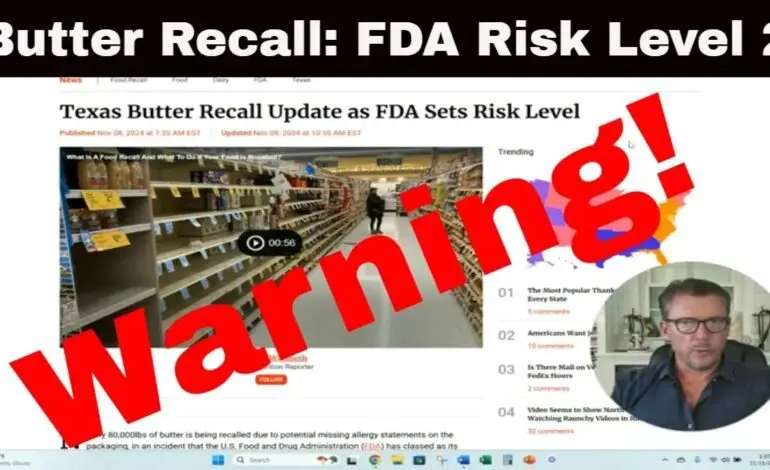Understanding the Recent FDA Peanut Butter Recall