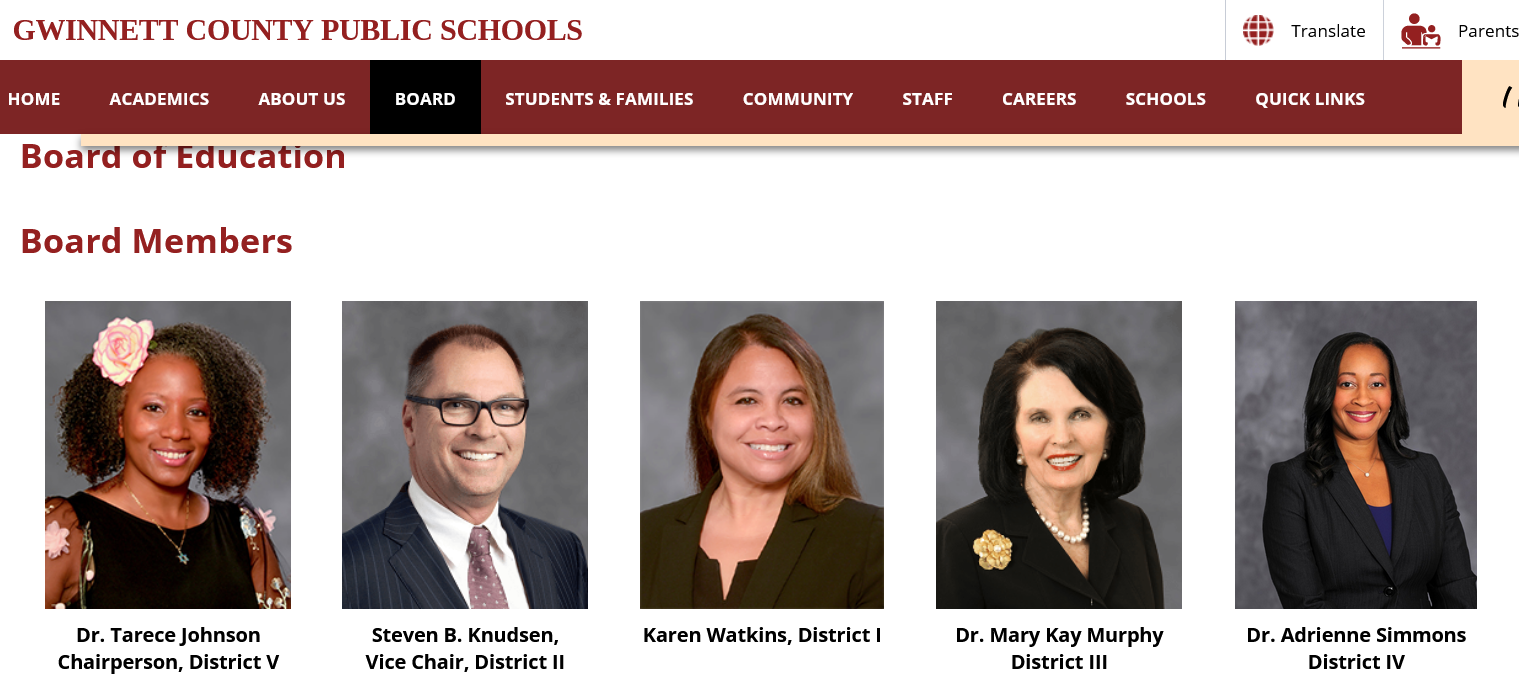 Recent Developments in Gwinnett County Schools