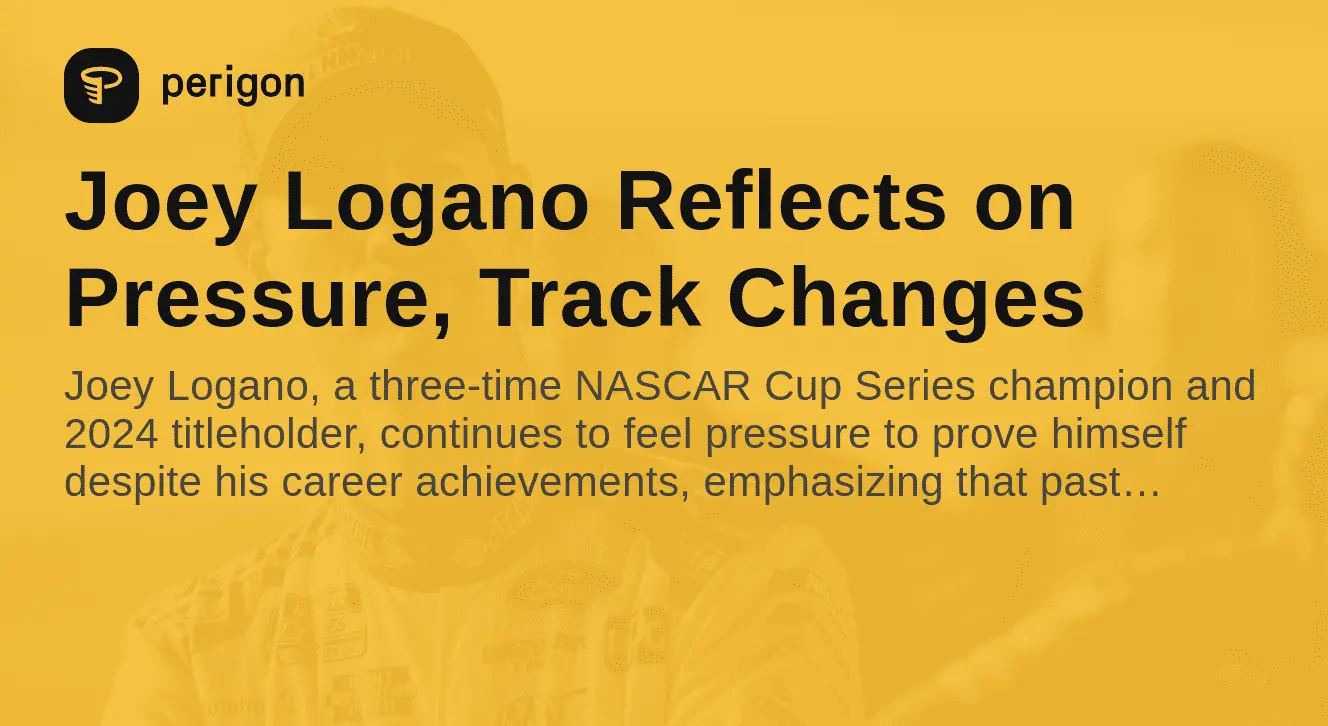 The Rise of Joey Logano: NASCAR’s Young Champion