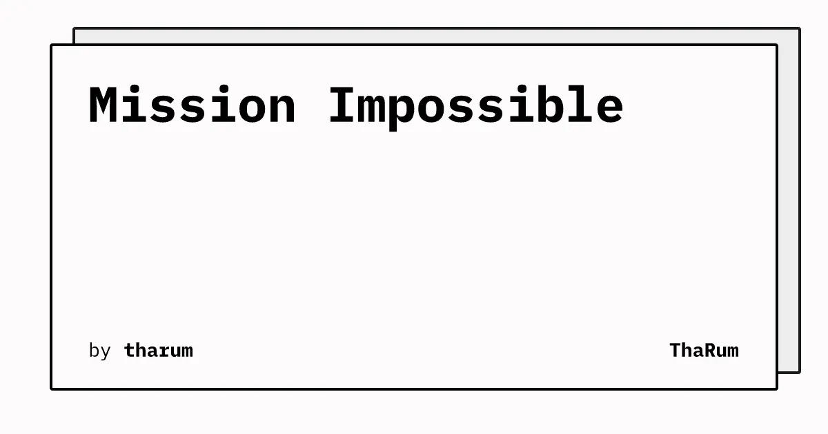 Mission Impossible: The Enduring Legacy of Action and Suspense