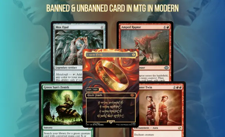Understanding the Recent MTG Ban Announcement