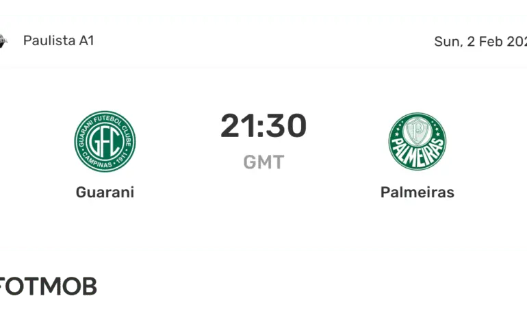 Palmeiras vs Guarani: A Thrilling Showdown in Brazilian Football