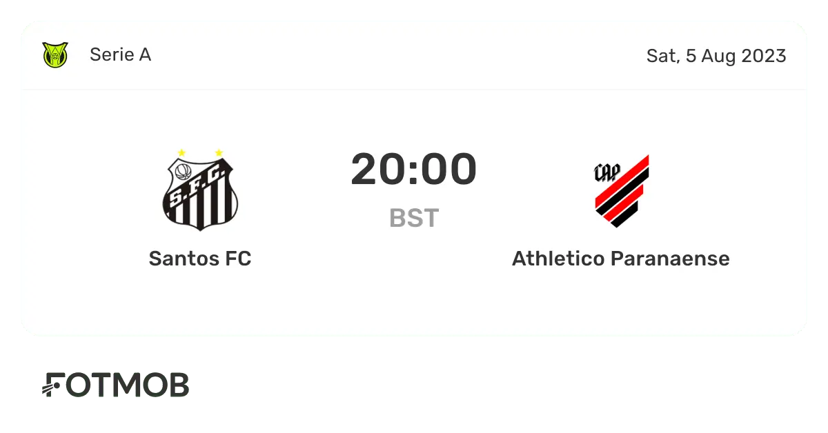 Paranaense and Santos: A Thrilling Clash in Brazilian Football