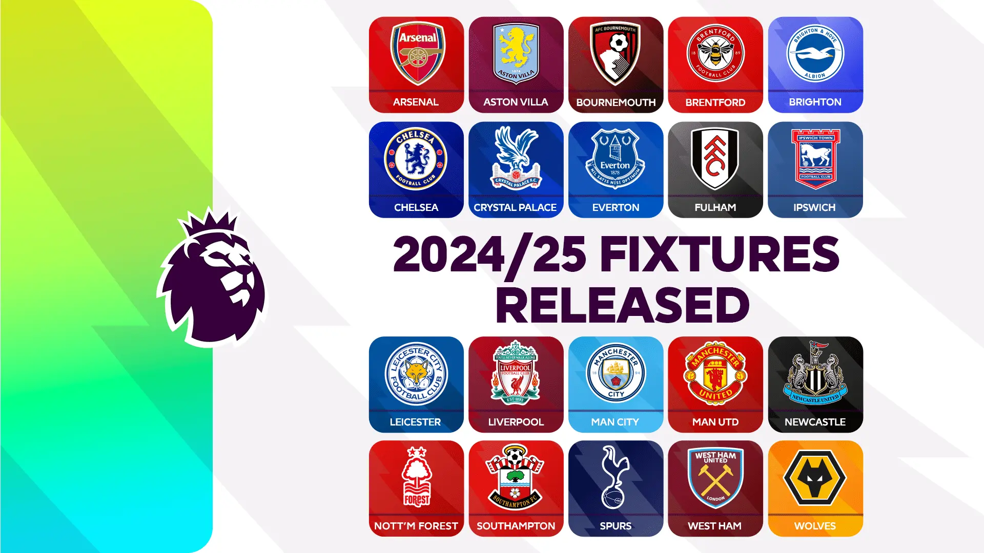 2023-2024 Premier League Schedule Overview