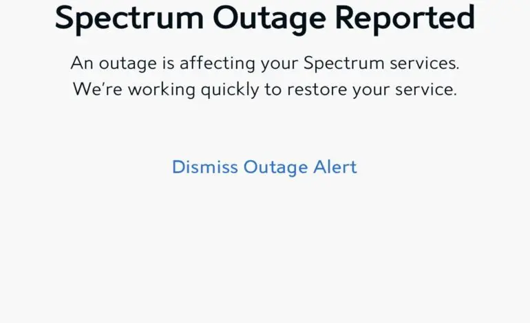 Recent Spectrum Outage Affects Thousands Nationwide