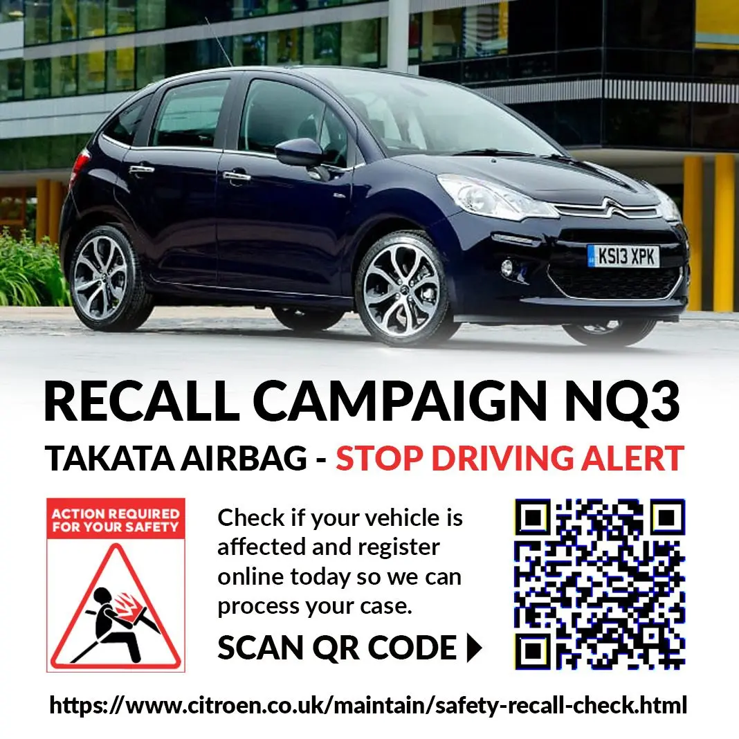 Stellantis Takata Airbag Recall: What You Need to Know