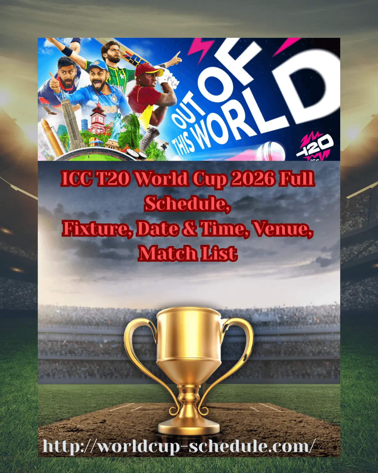 T20 World Cup Schedule 2024: Key Dates and Matches