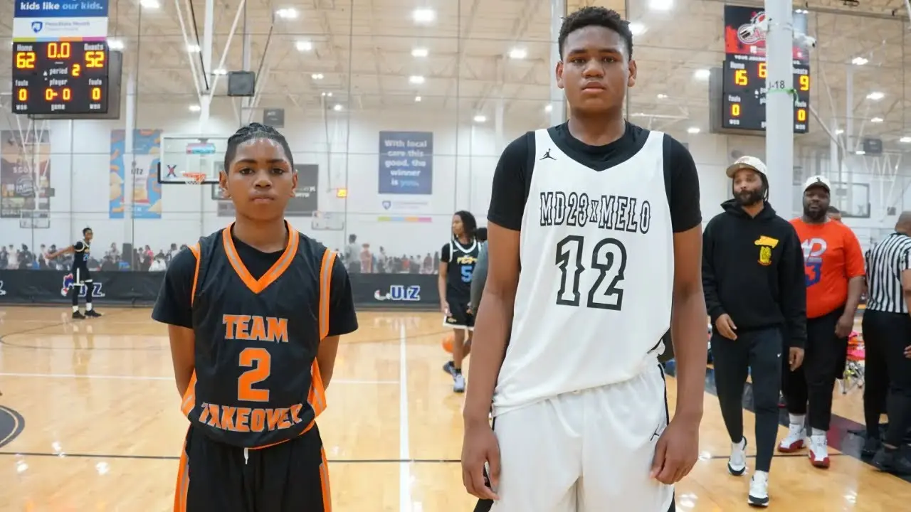 Team Melo vs Team Austin: An Epic Basketball Showdown