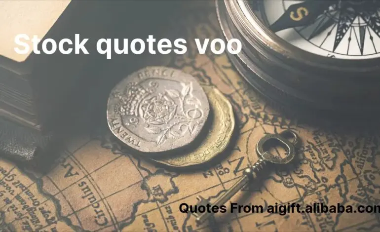 Understanding VOO Stock: Trends and Insights for Investors