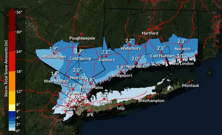 Winter Storm Snowfall Totals: Current Situation and Impact