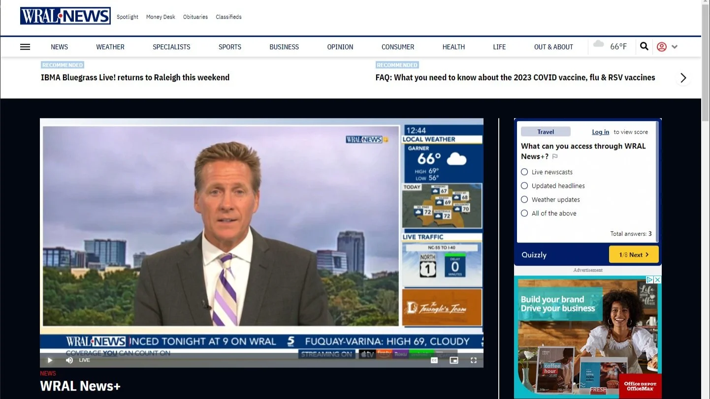 Current Affairs and Updates from WRAL News