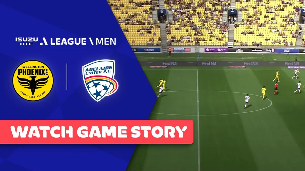Adelaide united vs wellington phoenix