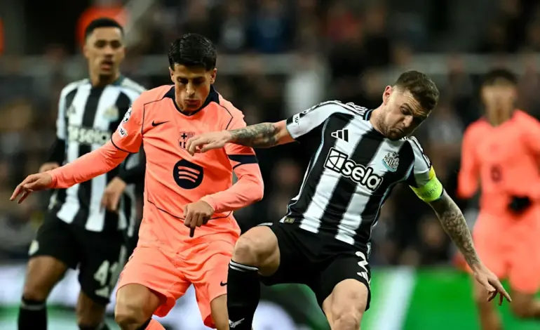 Anthony Elanga Struggles in Newcastle United’s Draw Against Barcelona