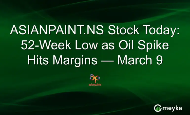 asian paints share price — IN news