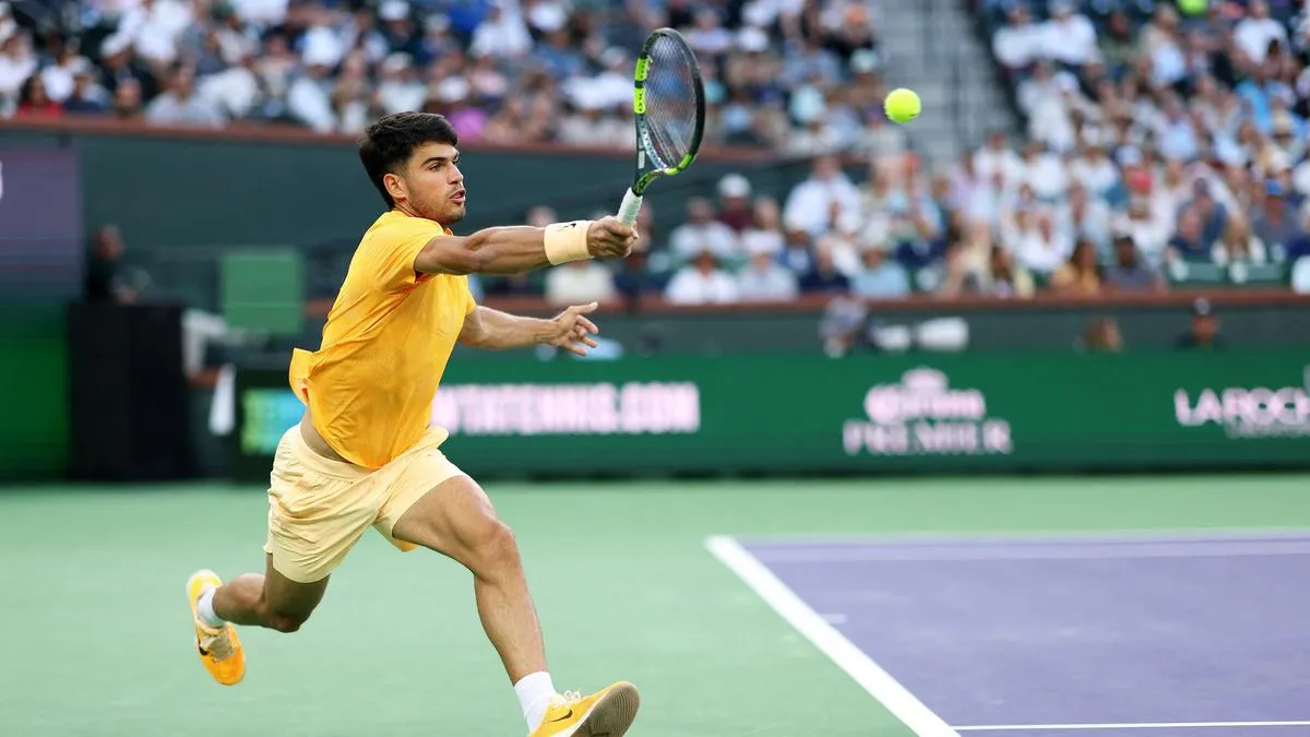 Carlos Alcaraz Dominates Grigor Dimitrov at Indian Wells
